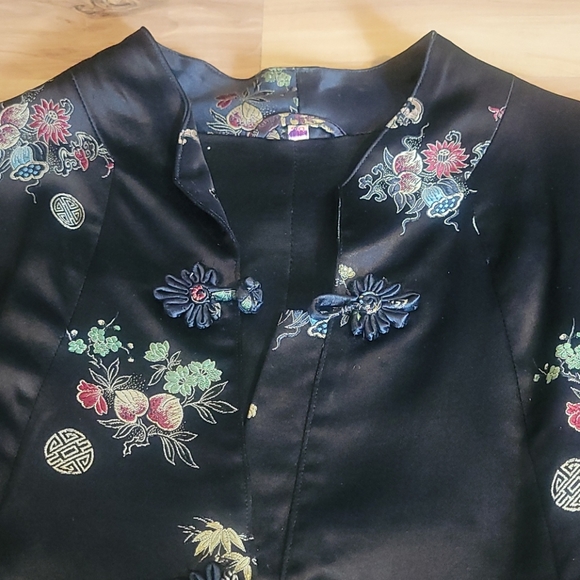 Vintage Asian Jacket and Matching Lounge Pants - Picture 4 of 16